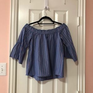 Abercrombie & Fitch Tops - Abercrombie & Fitch Off the Shoulder Blouse Abercrombie & Fitch Tops - Abercrombie & Fitch Off the Shoulder Blouse